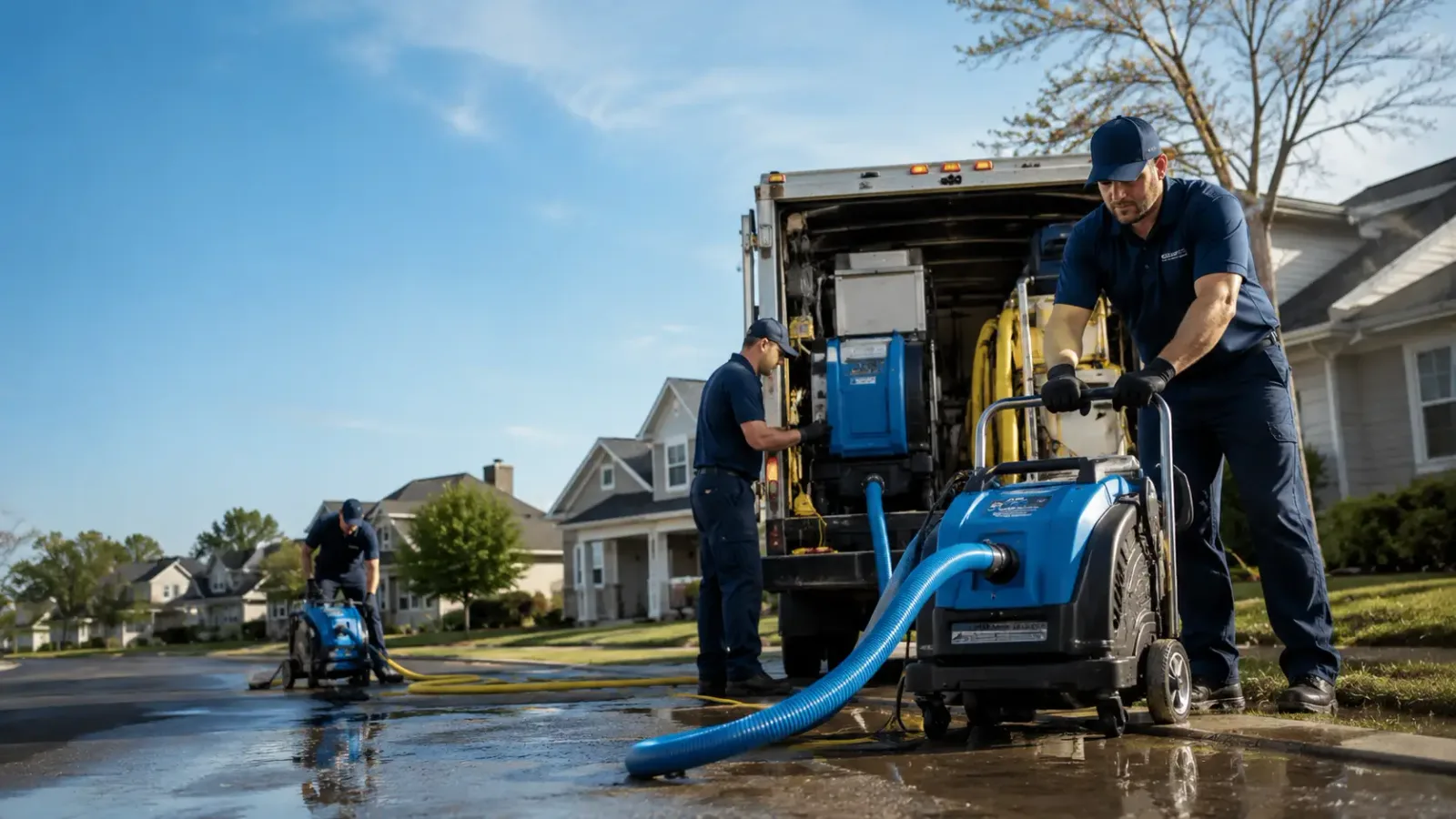 Flood Damage Cleanup in Headrick, OK